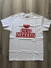 Nissin Cup Noodles Shirt White Men’s Medium
