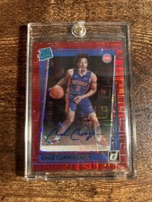 2021 Cade Cunningham Donruss Rated Rookie Red Choice Auto /99 Playoff Pistons 🔥