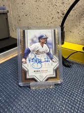 Robin Yount On Card Auto 2023 Topps Five Star Brewers HOF