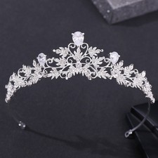 Swarovski crystal Bride Wedding Crown tiara