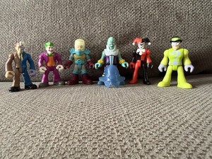 Fisher-Price Imaginext DC Super Friends Batman Villains Action Figures Lot