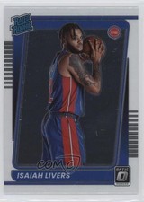 2021-22 Panini Donruss Optic Rated Rookie Isaiah Livers #177 15av