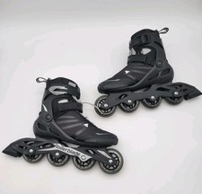 Rollerblade Zetrablade Inline Skates Men's Size US SIZE 8 Black/Gray