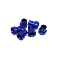 Renegade Tube Fitting 60319-1; Tube Sleeve Blue Anodized -03AN, 6pcs