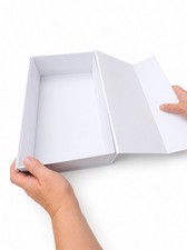 White Magnetic Gift Box Foldable Storage Presentation Box with Lid