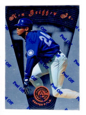KEN GRIFFEY JR * 1997 PINNACLE CERTIFIED #53 * PEEL OFF STILL ON