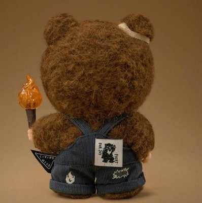 POP MART Hirono Living Wild Fight for Joy Plush Doll 16cm Japan