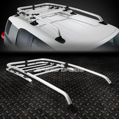 FOR 07-14 FJ CRUISER SILVER ALUMINUM OE STYLE ROOF RACK CARGO LUGGAGE CARRIER