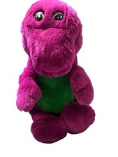 1992 Barney the Purple Dinosaur Plush Golden Bear Lyons Group