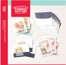 Stampin Up Paper Pumpkin FARMHOUSE FLORALS August 2025 Typewriter Teapot New