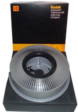 3 - KODAK CAROUSEL TRANSVUE 80 SLIDE TRAYS                 (S3)