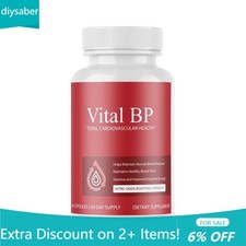 Vital BP Blood Pressure Support Supplement 60 Capsules Cardiovascular Heart Heal
