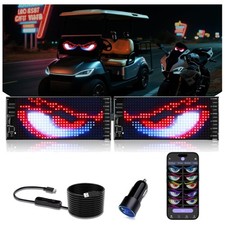 Motorcycle Golf Cart LED Eyes - Bright Devil Eyes Set
