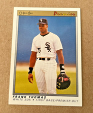 FRANK THOMAS O PEE CHEE PREMIER card #121 1991
