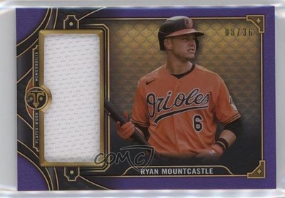 2022 Topps Triple Threads Single Jumbo Relics Amethyst 8/36 Ryan Mountcastle k4s