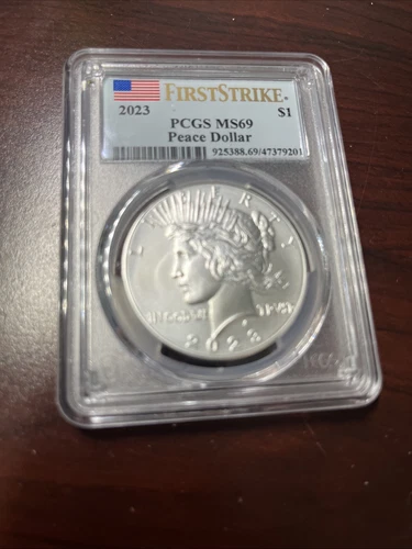 2023 US Peace Silver $1 PCGS MS69 First Strike