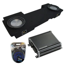 2002-2013 Cadillac Escalade EXT Underseat Harmony A122 Dual 12 Sub Box & CXA8001