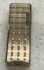 Vintage 1960s Kingstar Side Strike Gold Tone Lighter Korea