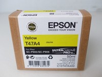 Epson T47A4 Yellow Gelb 50Ml FüR SC-P900 SC-P906 Druckerpatrone Tinte #23 Kt