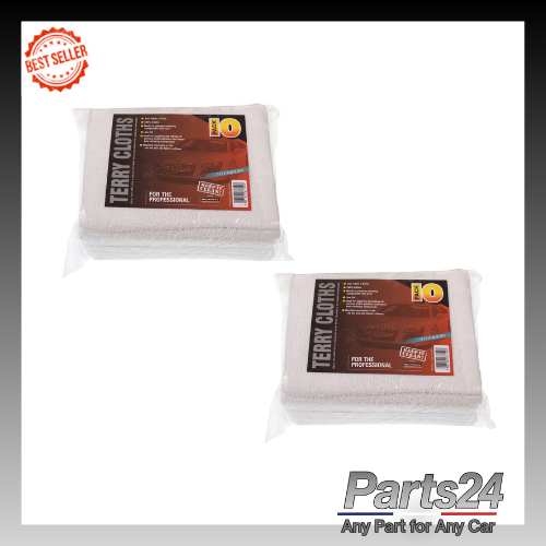 20 TERRY CLOTHS - APPLYING & REMOVING VARIOUS POLISHES - TERRY POLISHING CLOTH