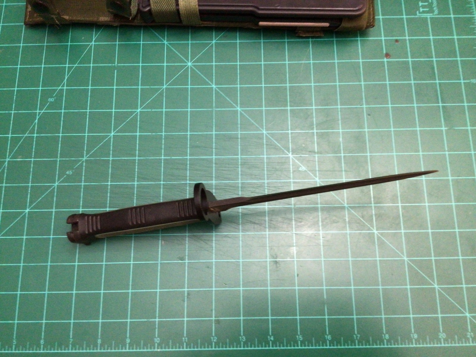 Ultra Rare Camillus Cutlery CAM1A1 Terzuola Design Bayonet Knife w/Sheath