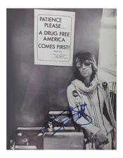 Keith Richards signed oversized 1972 photograph