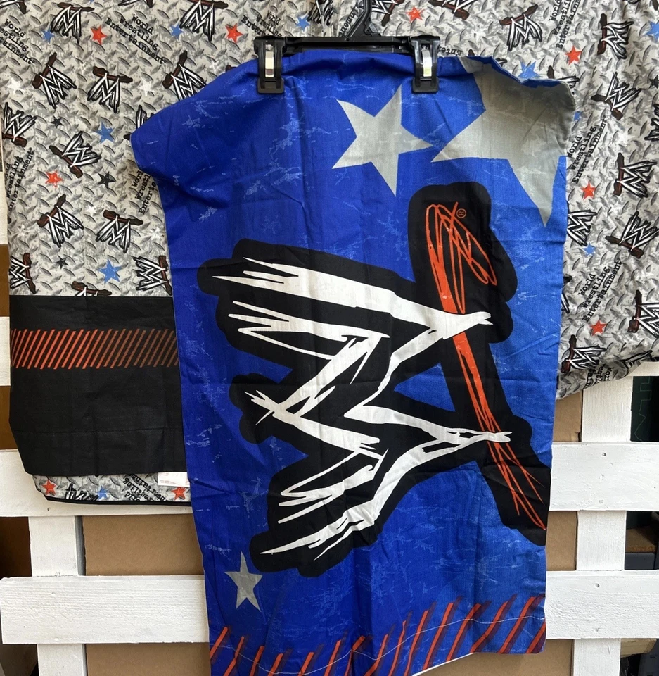 2008 Y2K WWE John Cena Undertaker Triple H Twin Sheet 3 peças conjunto - Imagem 3 de 4