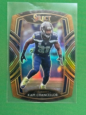 2020 Panini Select Club Level Copper Prizm Die Cut #230 Kam Chancellor /355