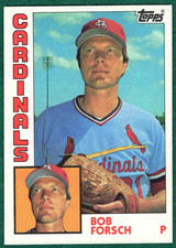 Bob Forsch - 1984 Topps #75 - St. Louis Cardinals Baseball Card