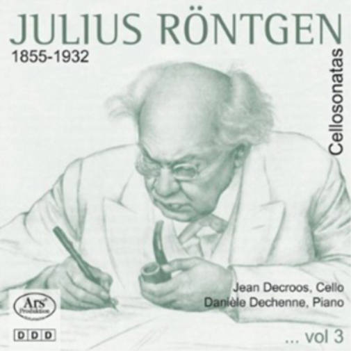 Julius Röntgen Julius Rontgen: Cello Sonatas - Volume 3 (CD) Album