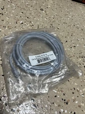 GRAY CAT5e Molded Patch Cord Rj45 Ethernet Cable Router Lan Internet Wire 10ft