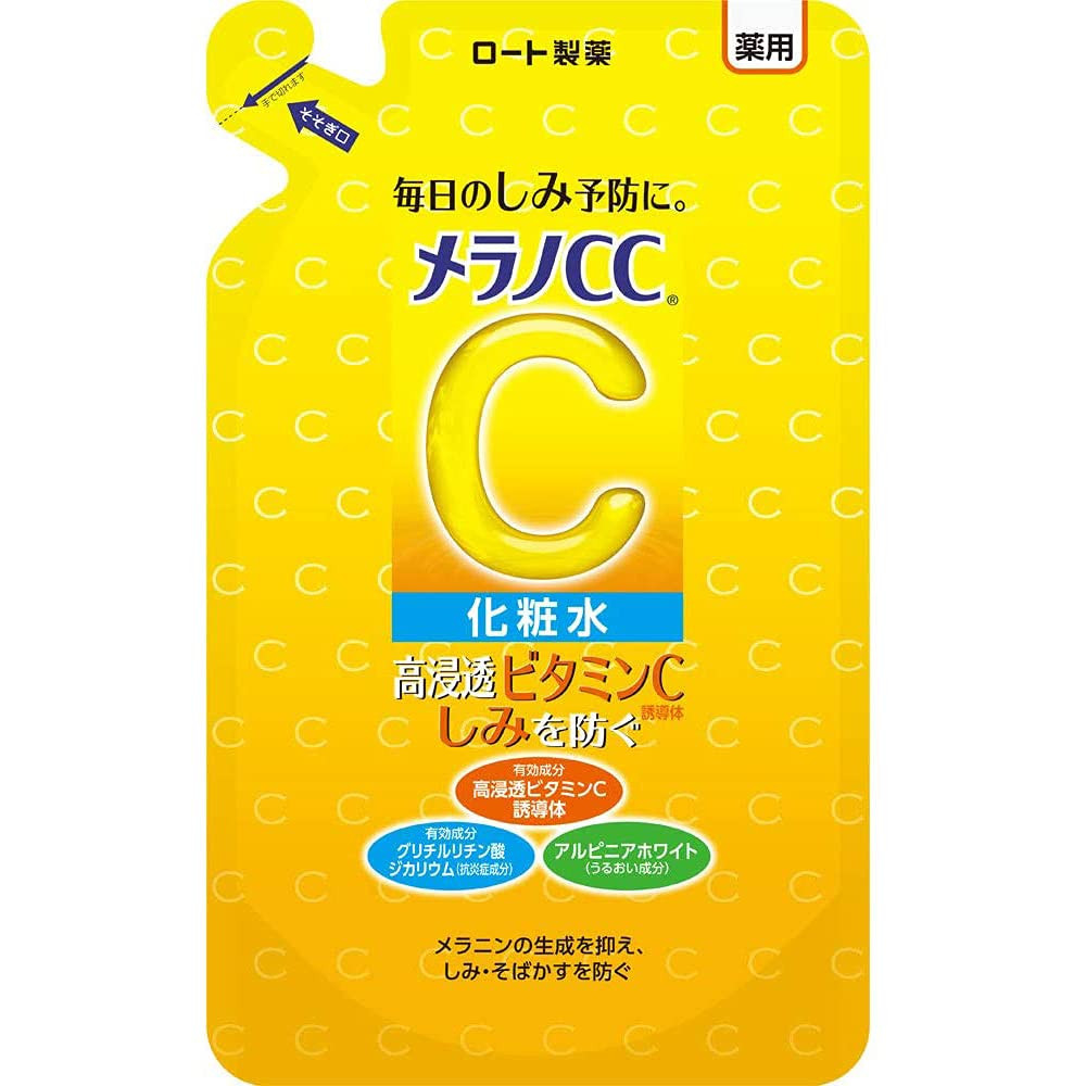 Rohto Melano CC Medicinal Stain Measures Lotion 170ml - Refill(Green Tea (u5l)