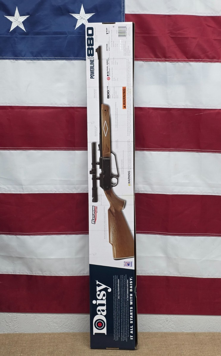 Daisy Powerline 880S .177 Caliber Air Rifle with Scope for sale