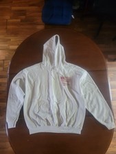 Bigfoot Sasquatch Chainsaw Hoodie Mens XL Tan...