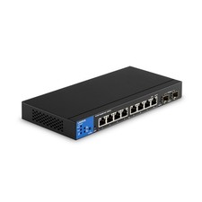 Linksys 8-Port Managed Gigabit PoE Switch 110W w/ 2 Uplink Gigabit - LGS310MPC