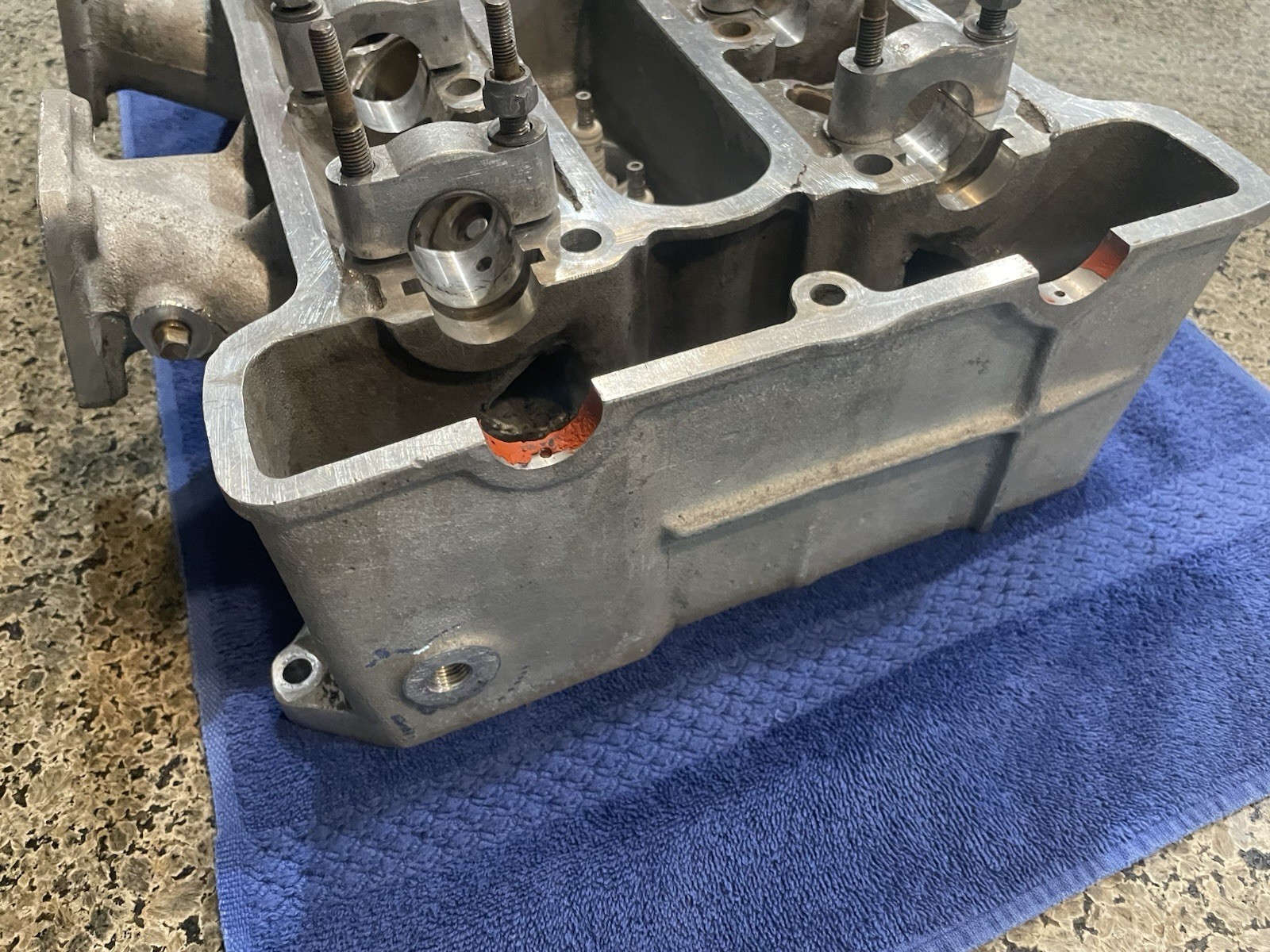 LOTUS ELAN STROMBERG CYLINDER HEAD GOOD USED FOR REBUILD PLUS 2