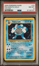 Pokémon 2000 Set Base Poliwrath Holo #13/102 Italiano ITA PSA 8 NM-MT