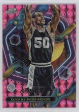 2023-24 Topps Cosmic Chrome Pink Galaxy Refractor David Robinson #112 HOF 1js1
