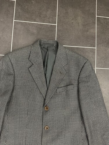 Armani Collezioni Blazer Jacket 38R (Euro 48R) UK 38R Tweed Wool - Picture 3 of 8