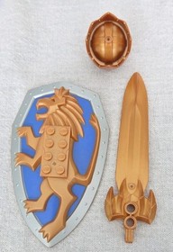 Lego Castle Knights Kingdom set 8796 King Mathias Figure 100% Complete No Manual