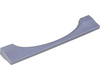 MöBelgriff Kunststoff Silber/Lackiert Lochabstand 128 Mm Lxh 161/28 Mm