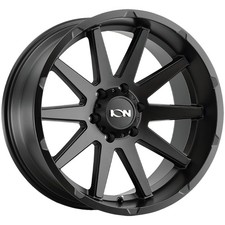 Ion 143 17x9 5x5.5 18mm Matte Black Wheel Rim 17 Inch