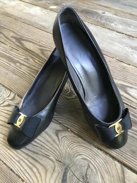 Women Bally Heels Black 37.5