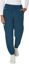 Hanes Women's Scrub Cargo Joggers Healthcare Medical Pants Moisture Wicking