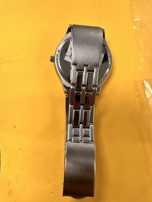 Exc FOSSIL Very Rare Vintage Big Tic JR-7859 Green QUARTZ Very
