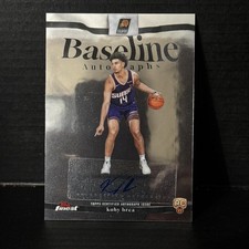 2025-26 TOPPS FINEST KOBY BREA BASELINE ROOKIE RC AUTO SUNS