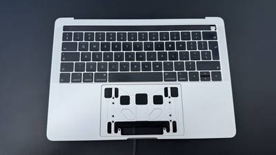 Keyboard Topcase Tastatur Touchbar APPLE Macbook Pro 13 A2159 QWERTY Silber