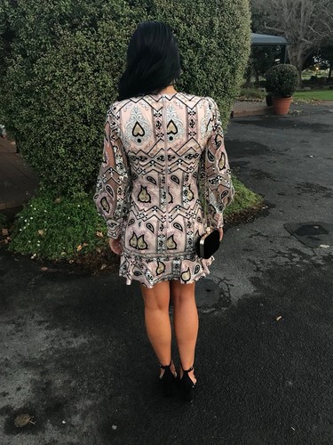 MOSSMAN Affirmation Mini Dress Size 10 - Picture 3 of 6