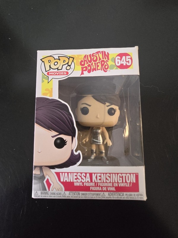 Funko Pop! Movies Austin Powers Vanessa Kensington Vinyl Figure #645 Boxed