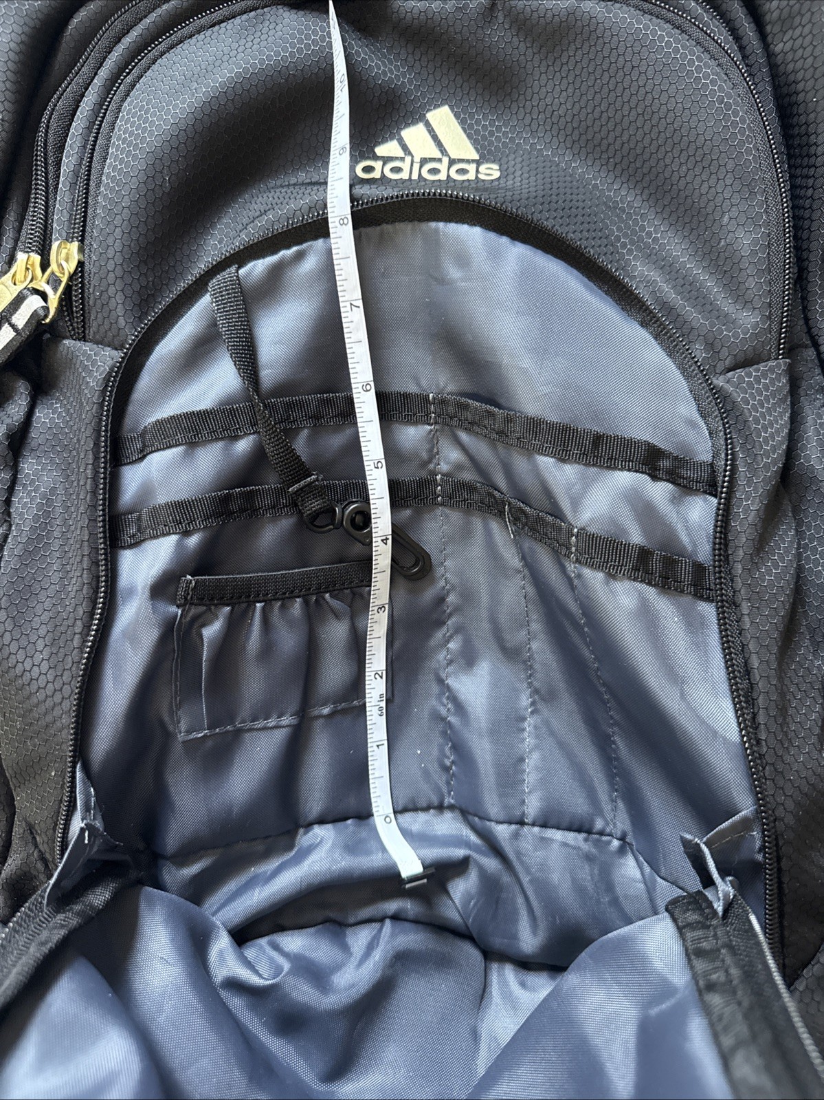 ADIDAS Prime 6 Multiple Compartment Black Backpac… - image 14